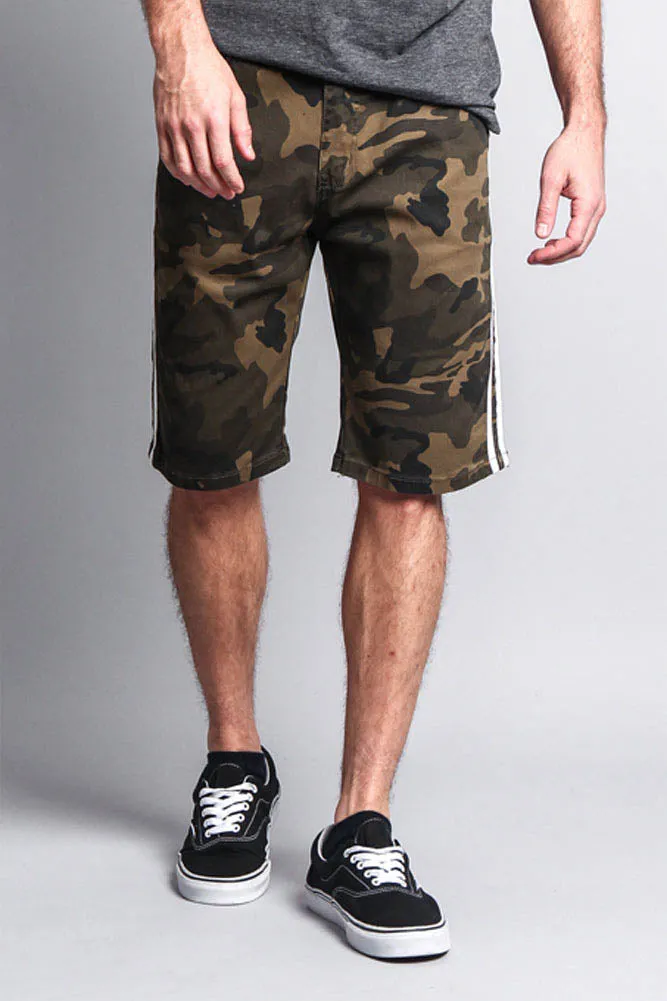 Men's Shorts with Stripes