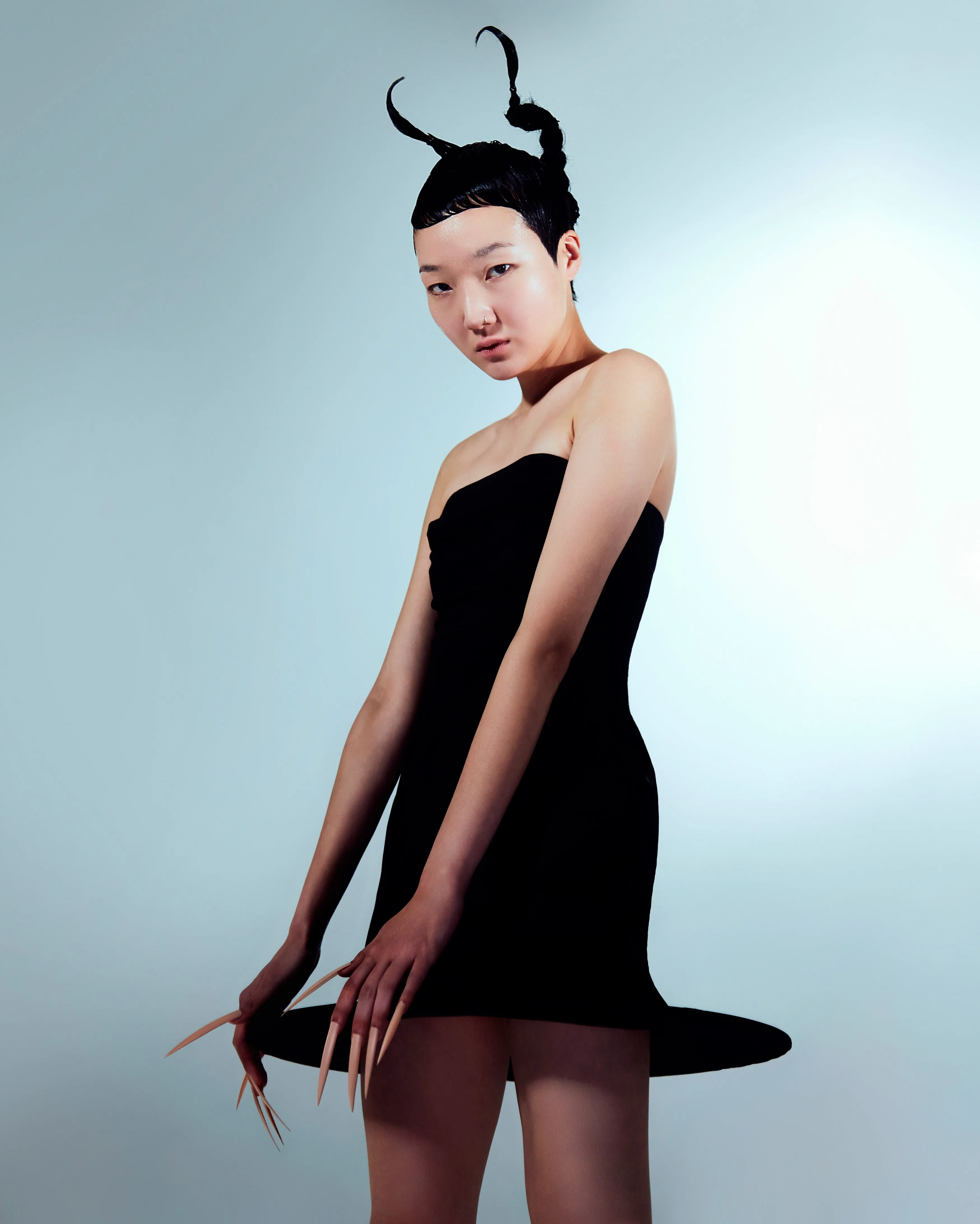 Micro Tube Dress in Black