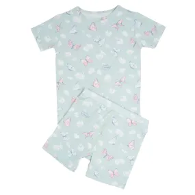 Mint Butterly Daisy Summer PJ Set