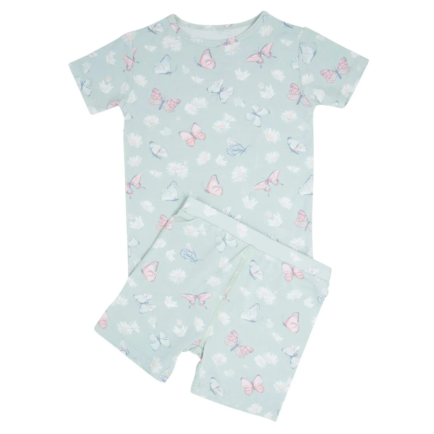 Mint Butterly Daisy Summer PJ Set