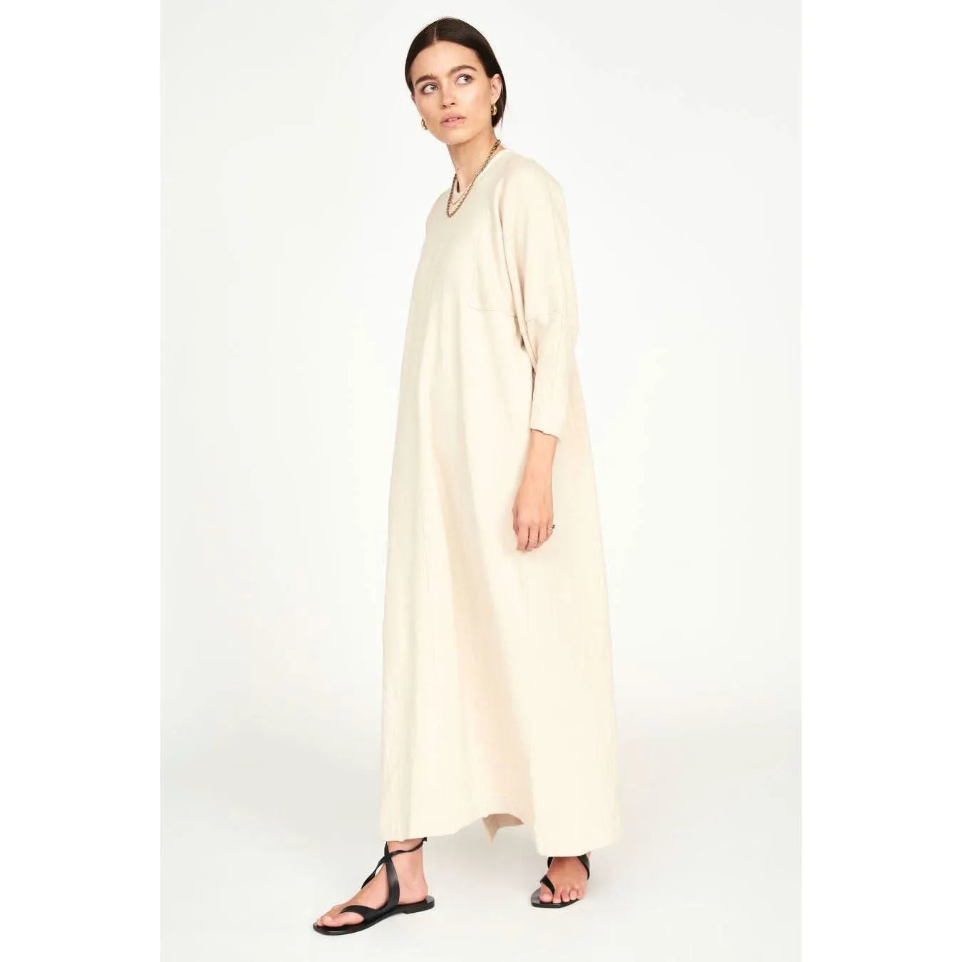 Mirth Curacao Lounge Dress in Dove