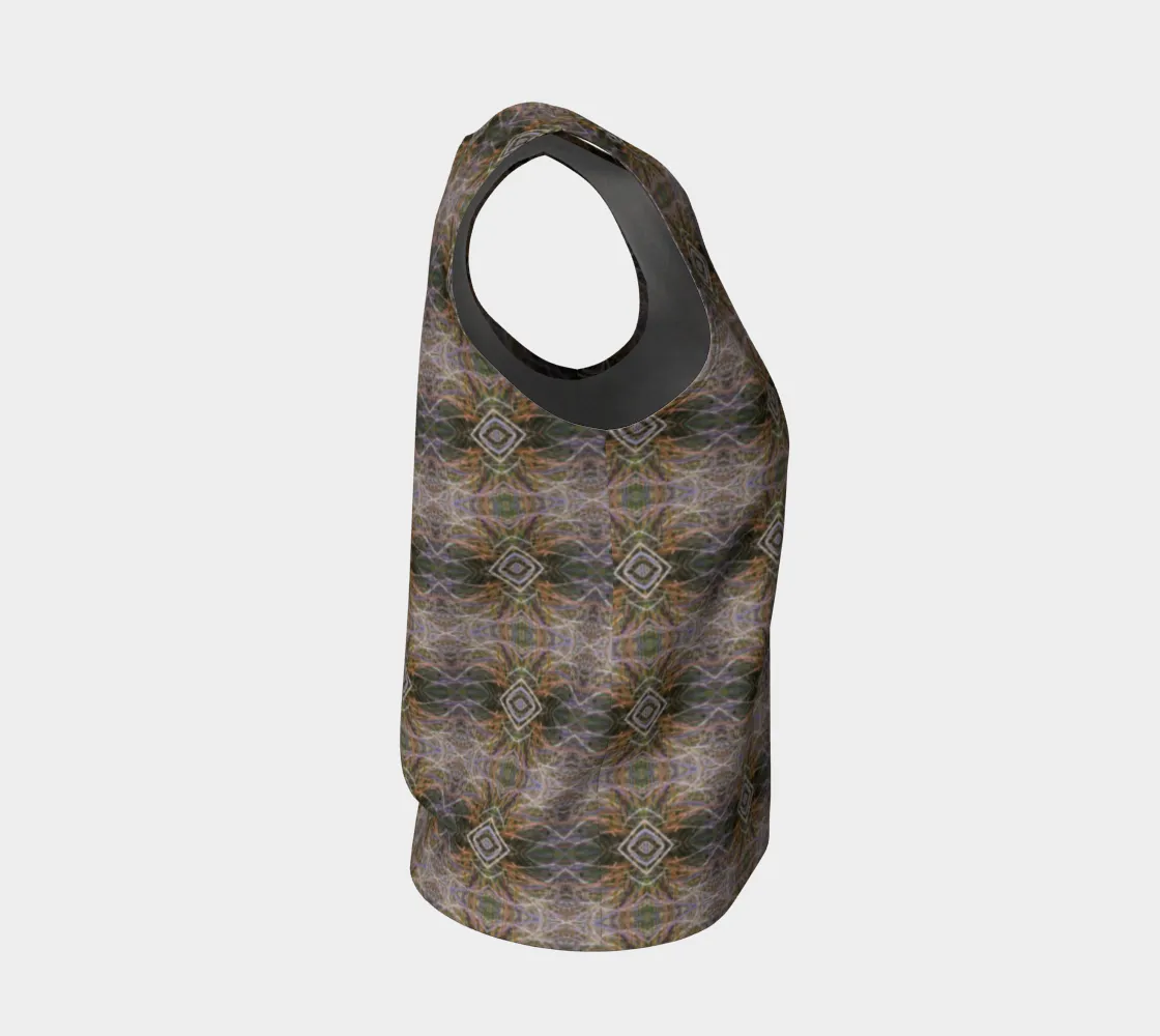 Miscanthus Shoots Loose Tank Top