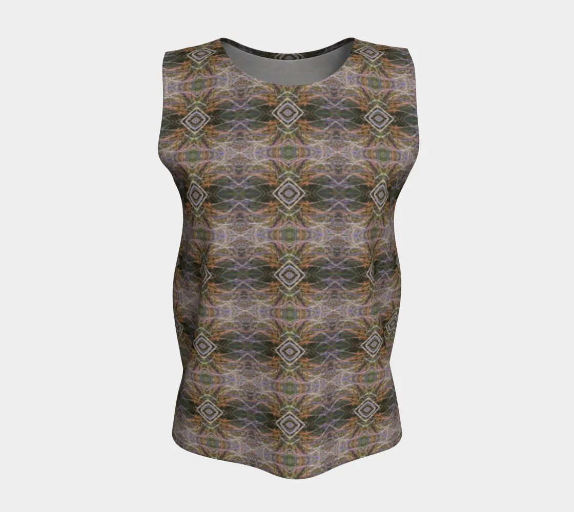 Miscanthus Shoots Loose Tank Top