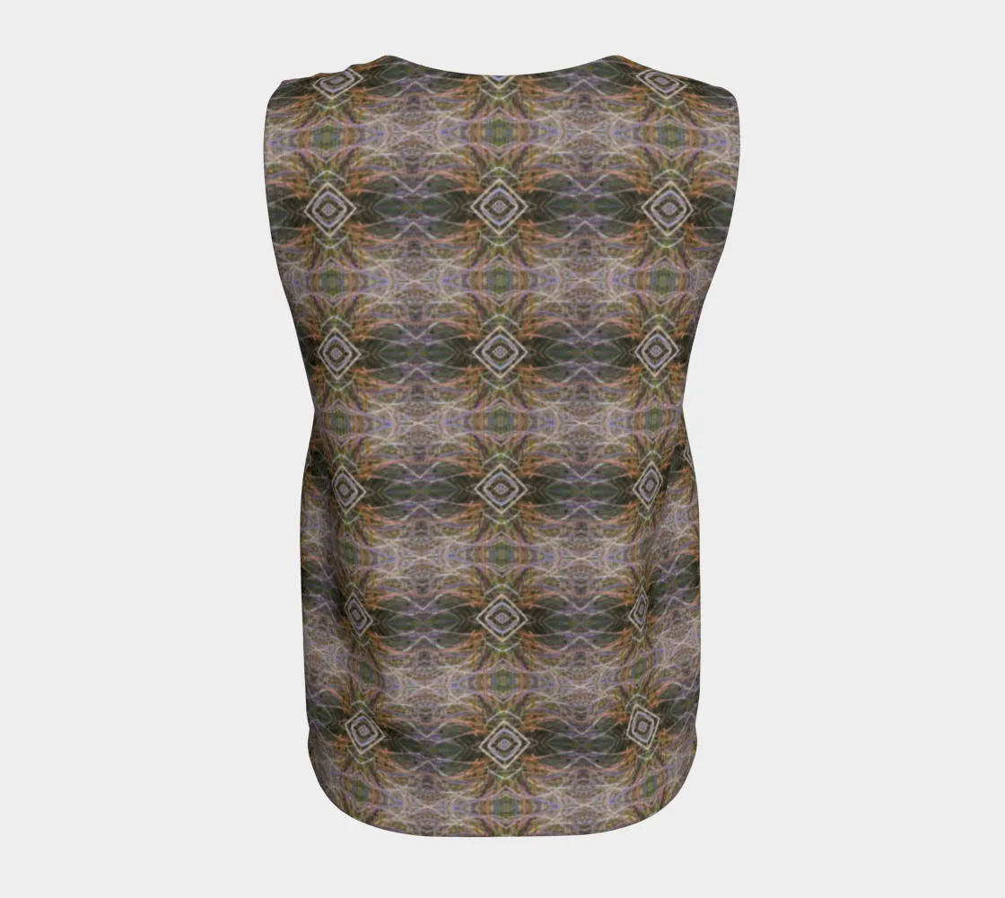 Miscanthus Shoots Loose Tank Top