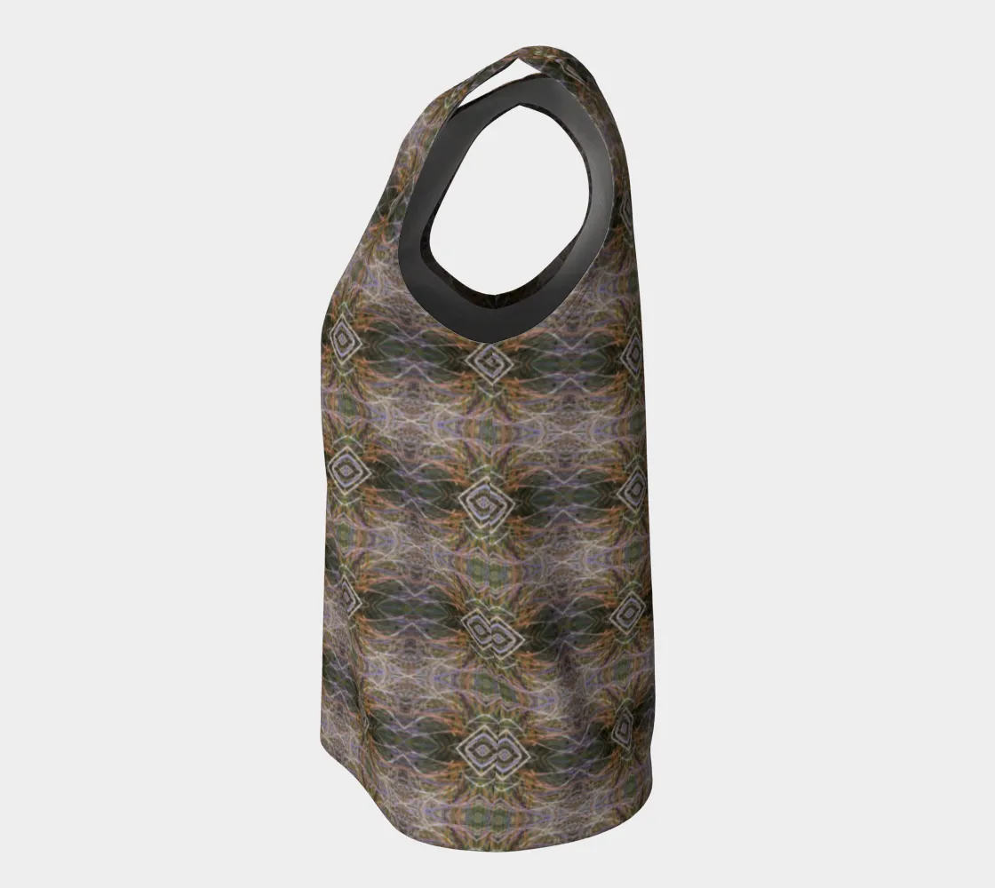 Miscanthus Shoots Loose Tank Top