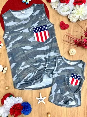 Mommy and Me Strong Pride Camo Top