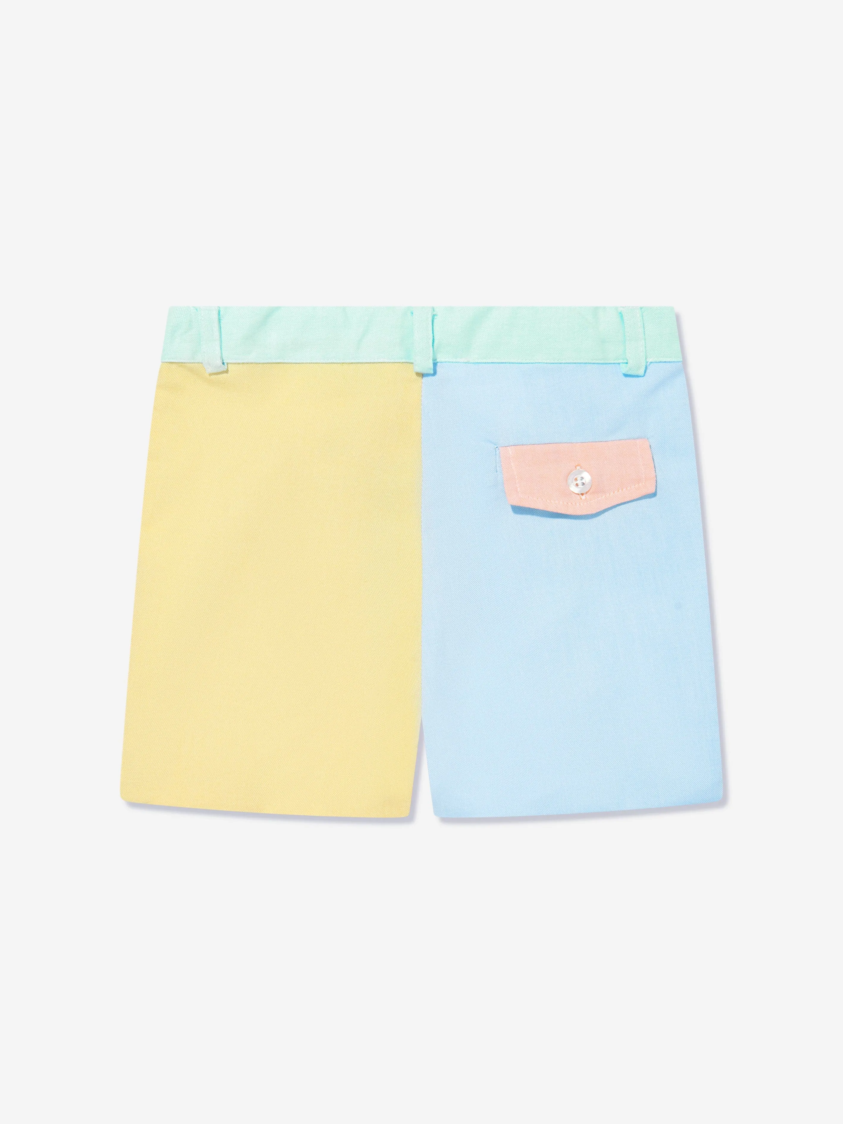 Patachou Boys Colourblock Shorts in Multicolour