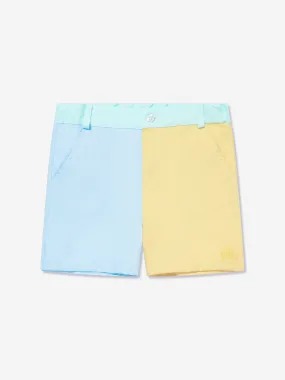 Patachou Boys Colourblock Shorts in Multicolour