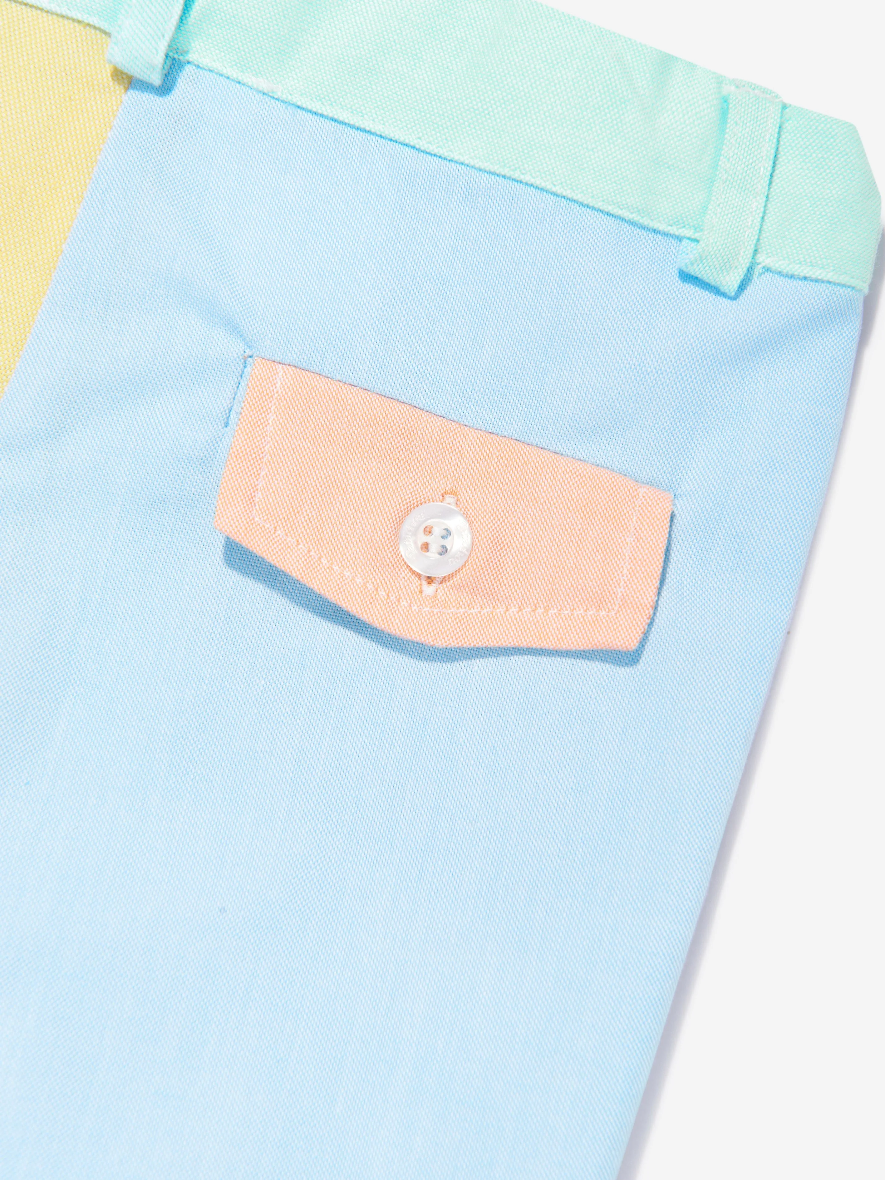 Patachou Boys Colourblock Shorts in Multicolour