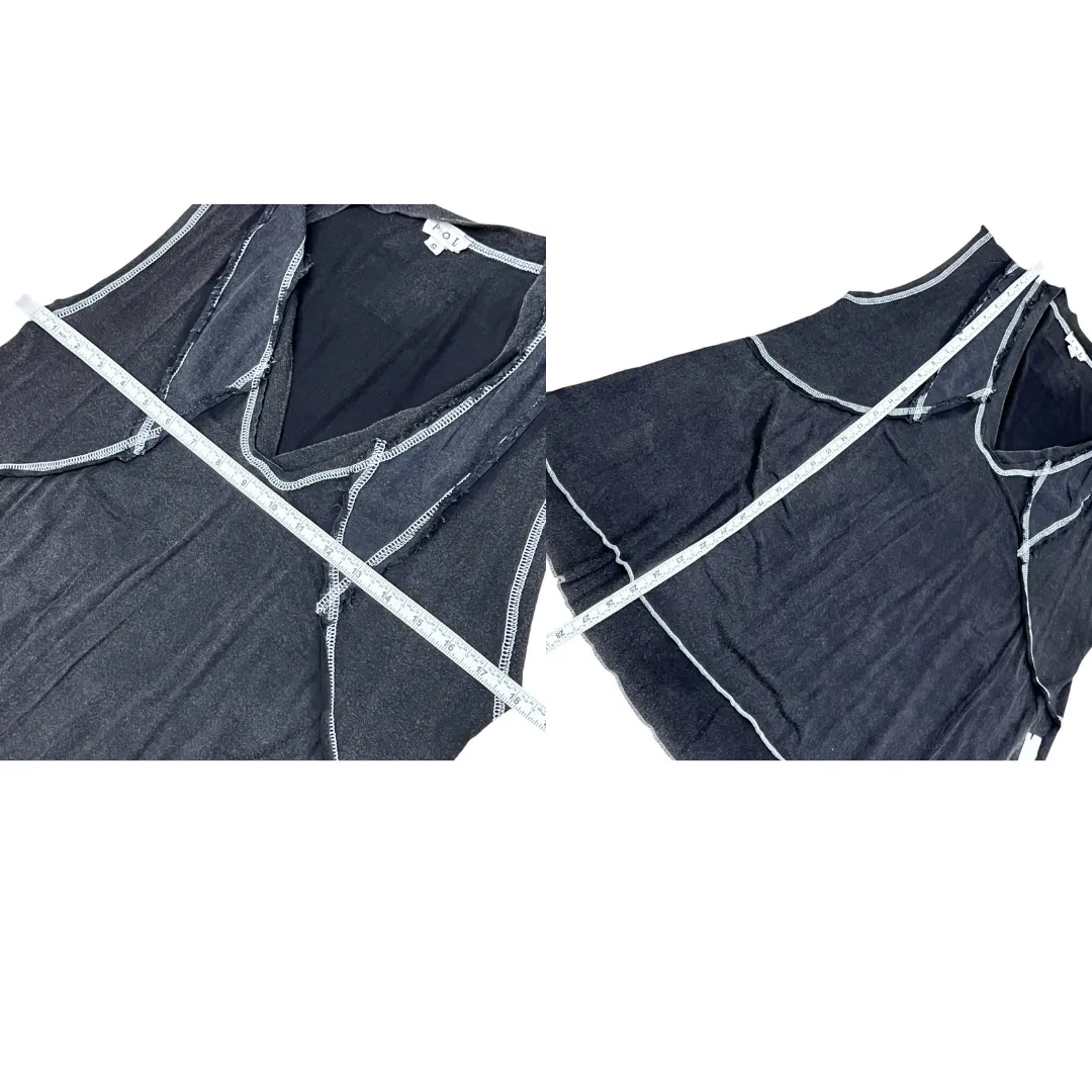 POL Relaxed Fit Patchwork Tank Top Size Small