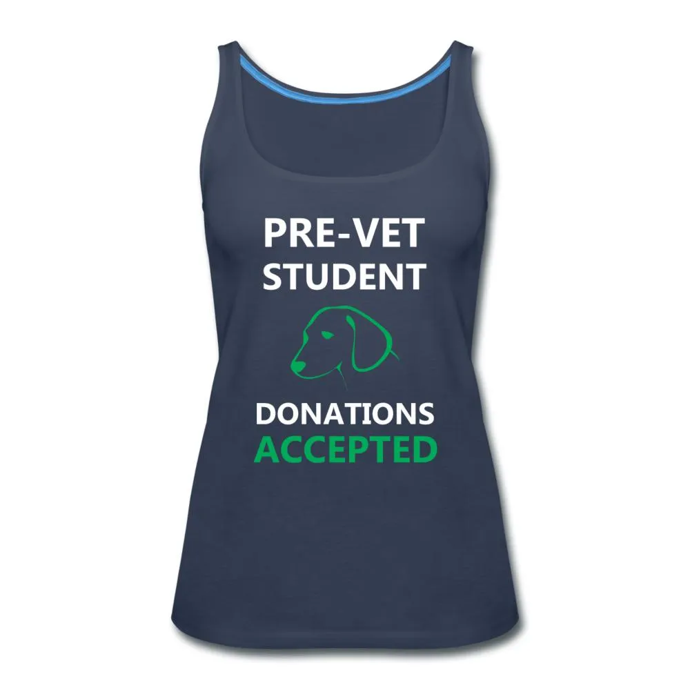 Pre- Vet Student  Women's Tank Top