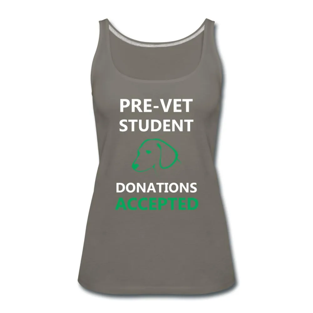 Pre- Vet Student  Women's Tank Top