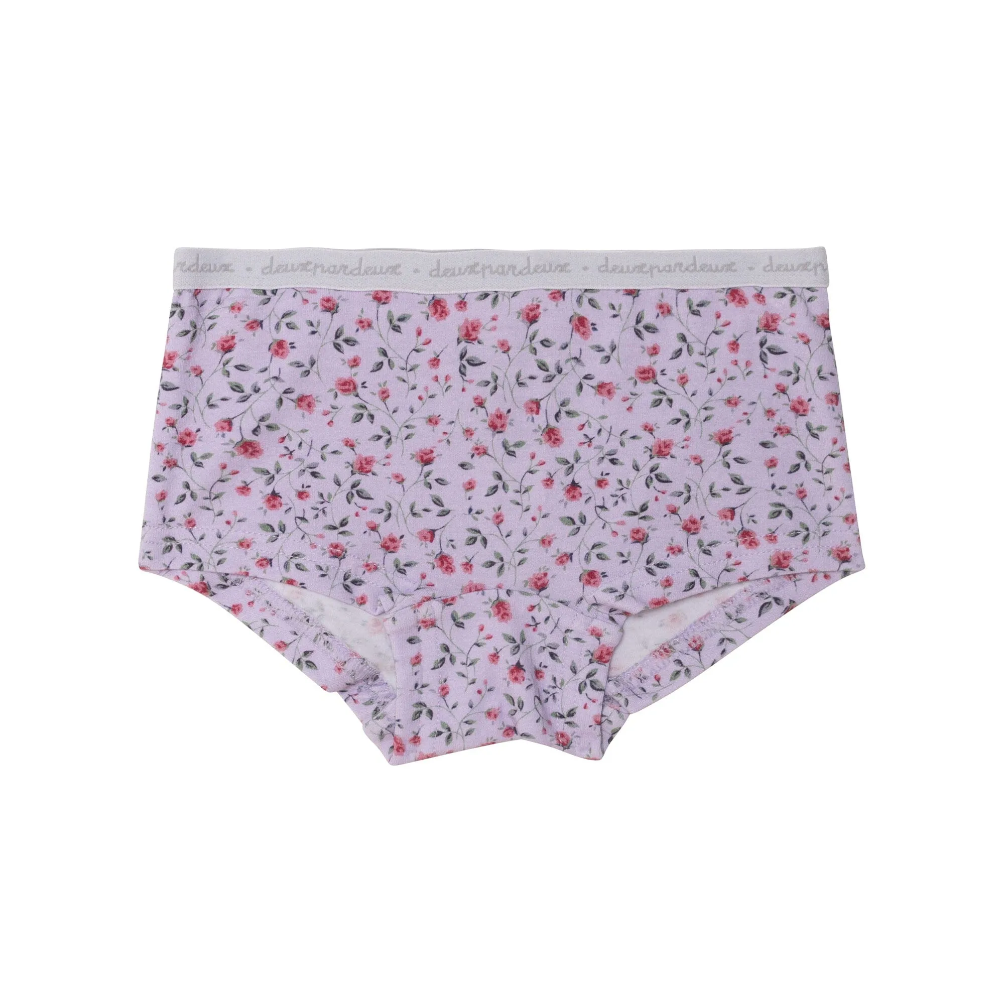 Printed Boyshort Pantie Lilac Little Flowers