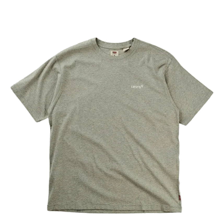 Red Tab Vintage Tee Light Mist Neutrals