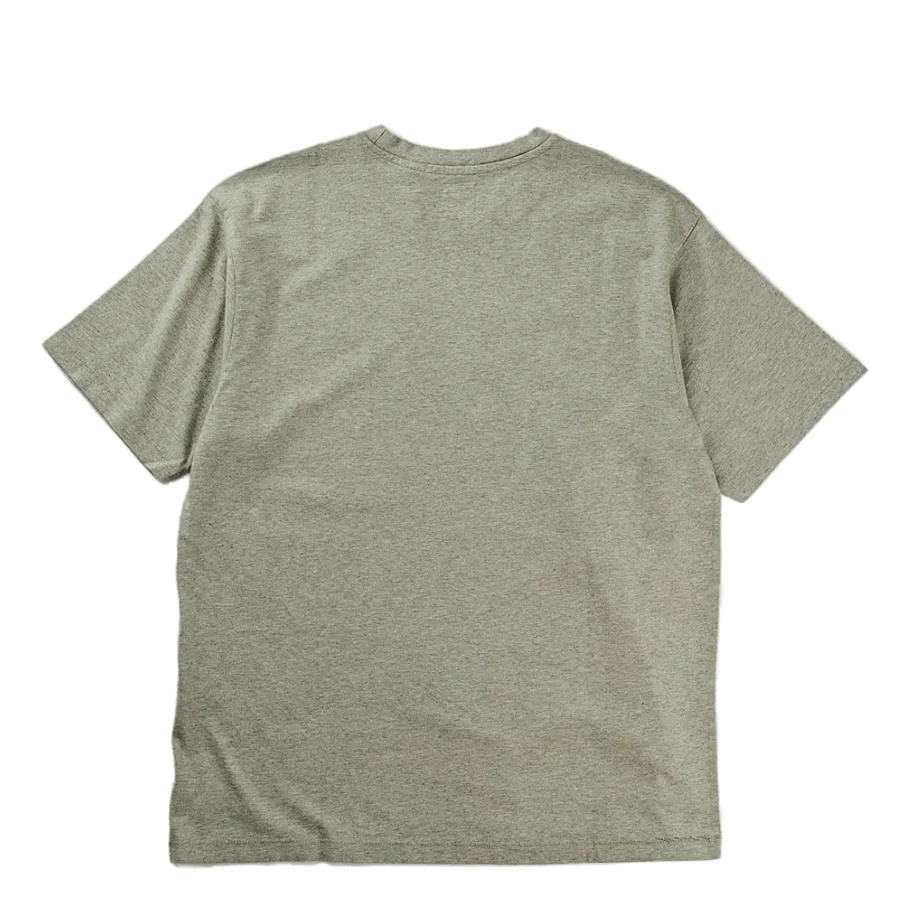 Red Tab Vintage Tee Light Mist Neutrals
