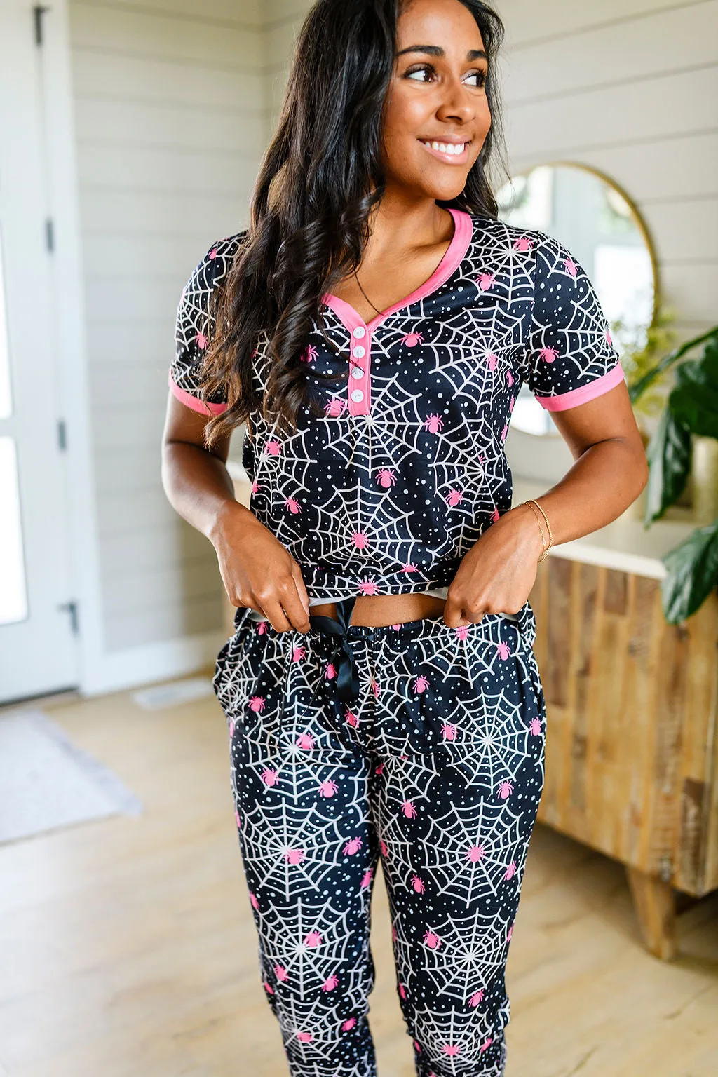 Restocked: 3 Color Halloween PJ Set