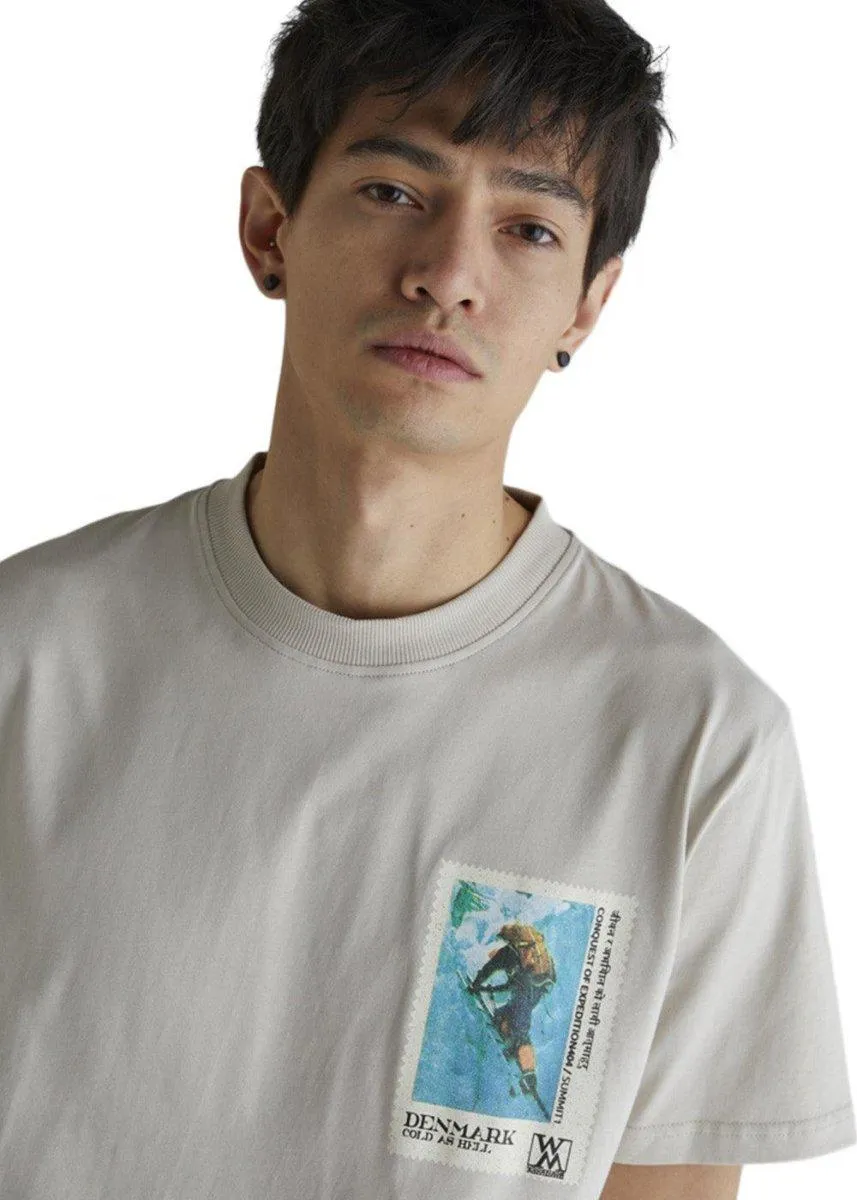 Rics Climber Tee - Light Sand
