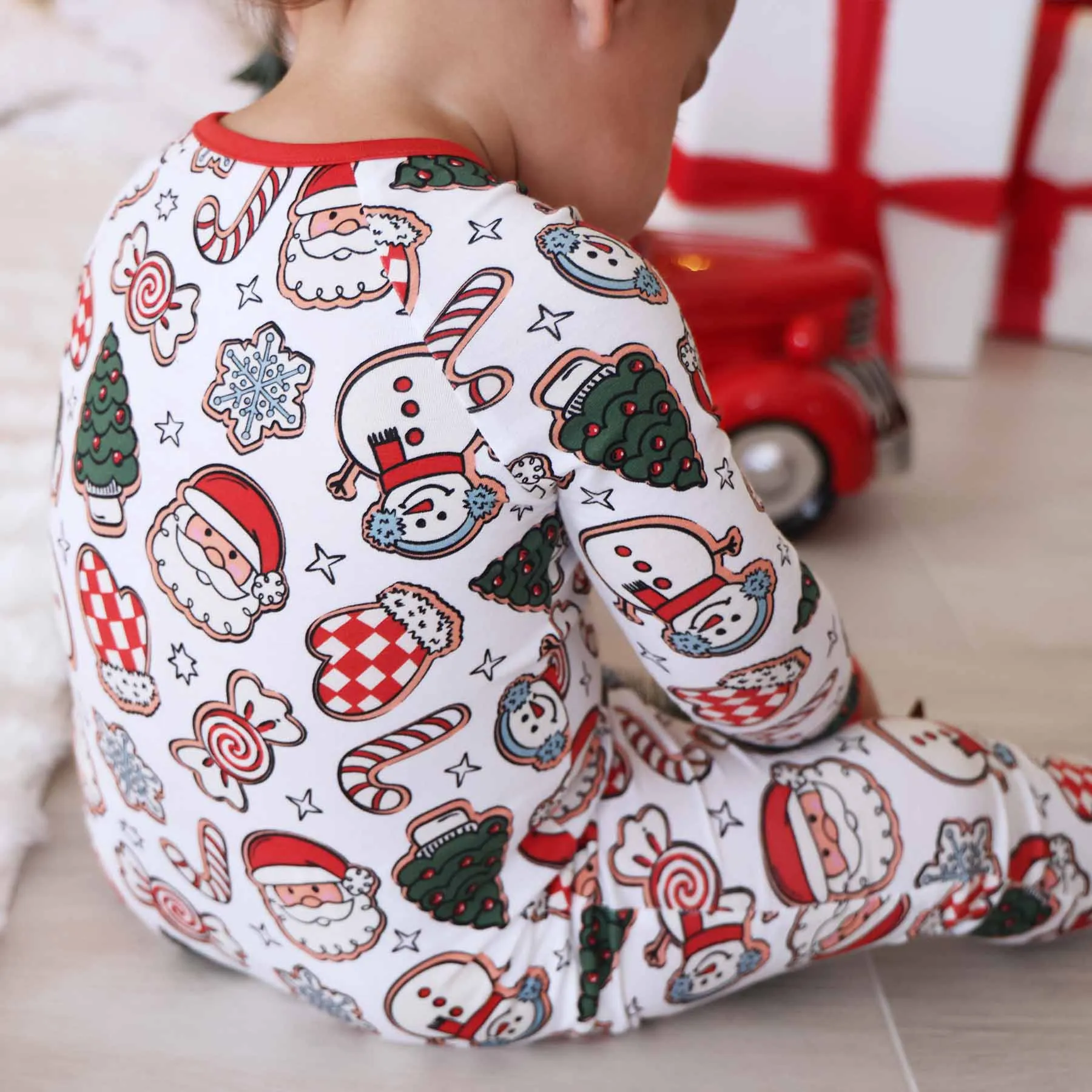 Santa's Cookies Two Piece Pajama Set
