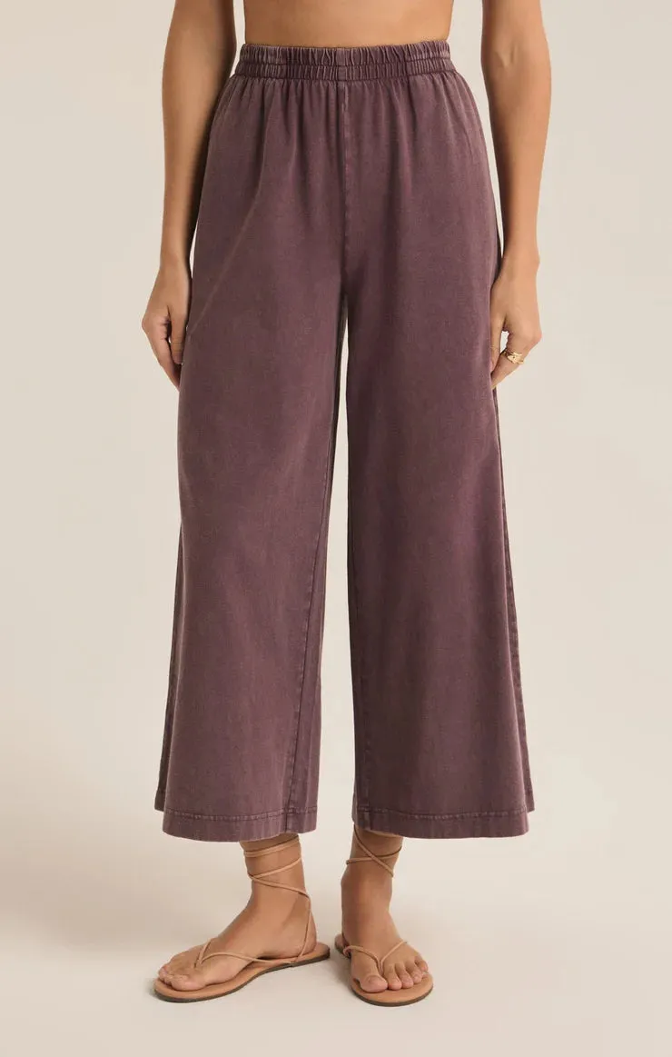 Scout Cotton Jersey Pocket Pants - Cocoa Berry