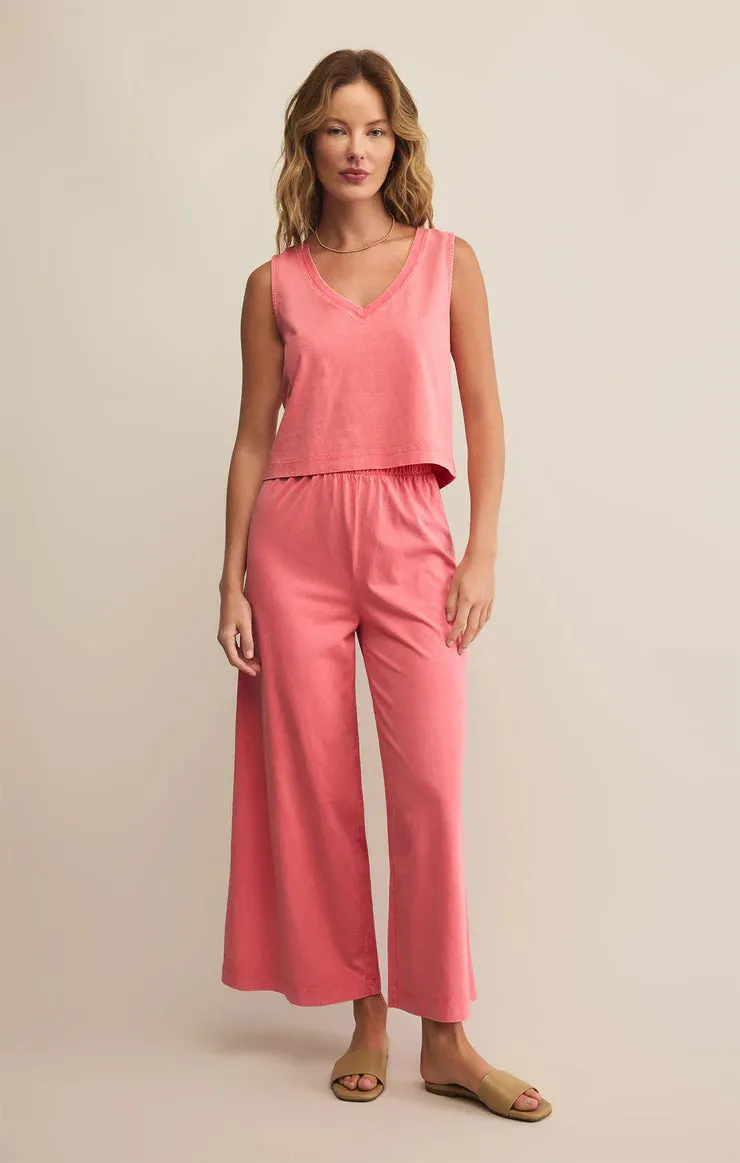 Scout Jersey Flare Pant Sunset Pink