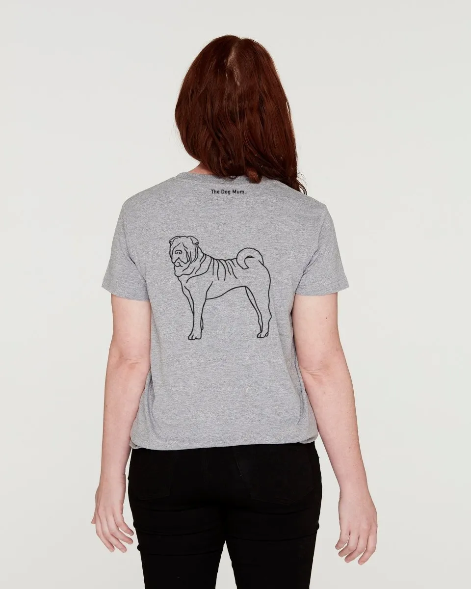 Shar Pei Mum Illustration: Classic T-Shirt