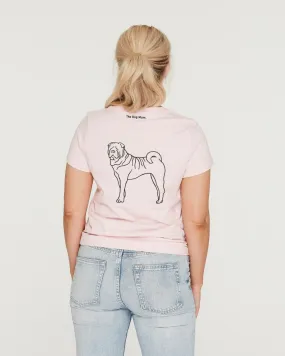 Shar Pei Mum Illustration: Classic T-Shirt
