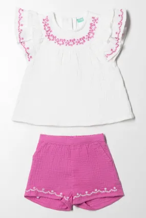 Short Set Pink