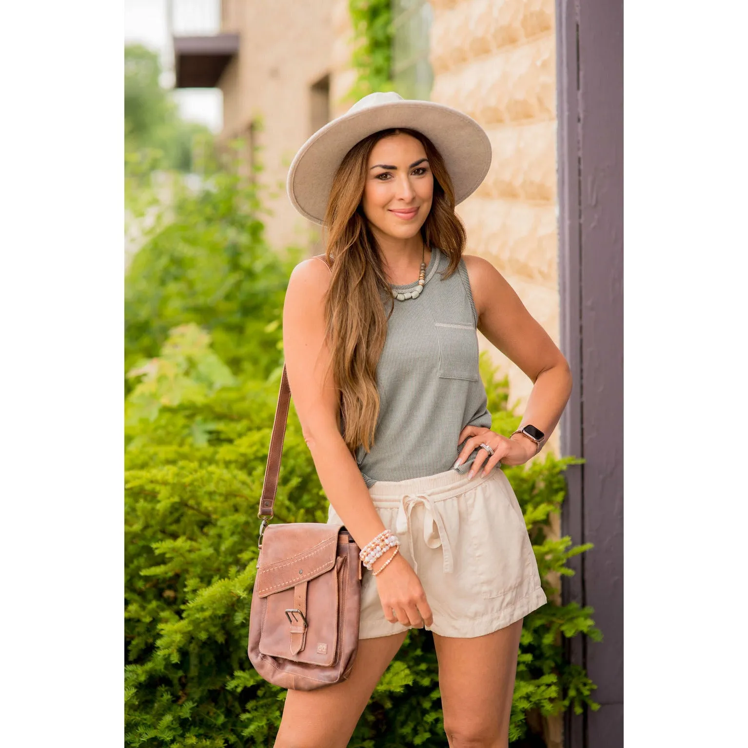 Simple Drawstring Shorts