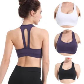 Sports Simple Bra Cutout Underwear Tank Tops