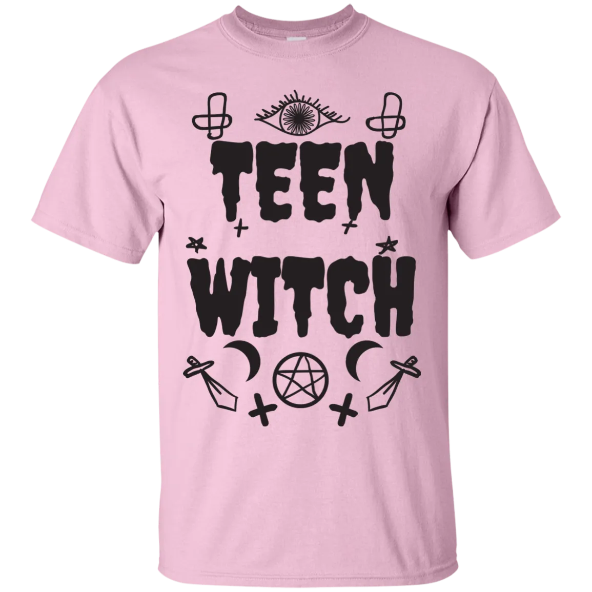 Teen Witch T-Shirt Halloween Clothing (Girls)