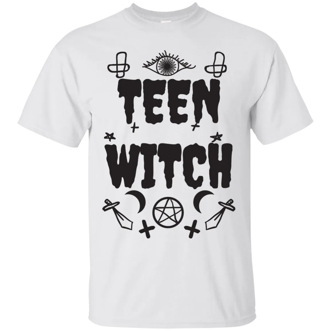 Teen Witch T-Shirt Halloween Clothing (Girls)