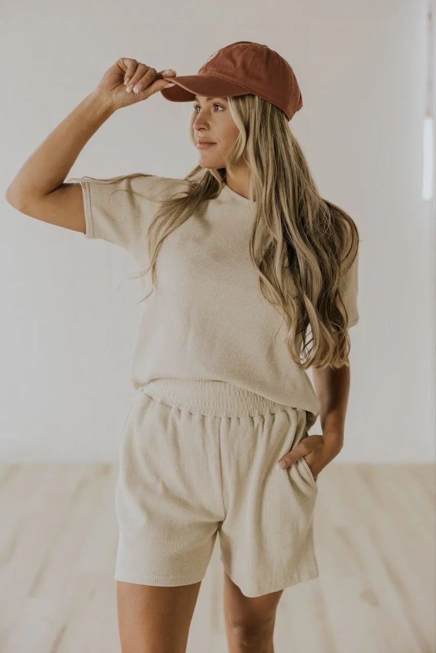 The Peggy Ribbed Shorts