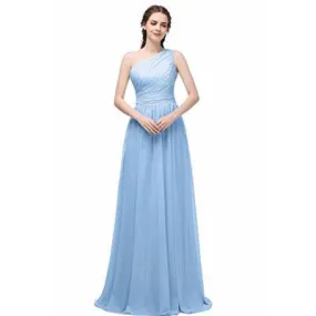 Three styles of bridesmaid dresses