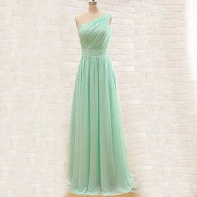 Three styles of bridesmaid dresses