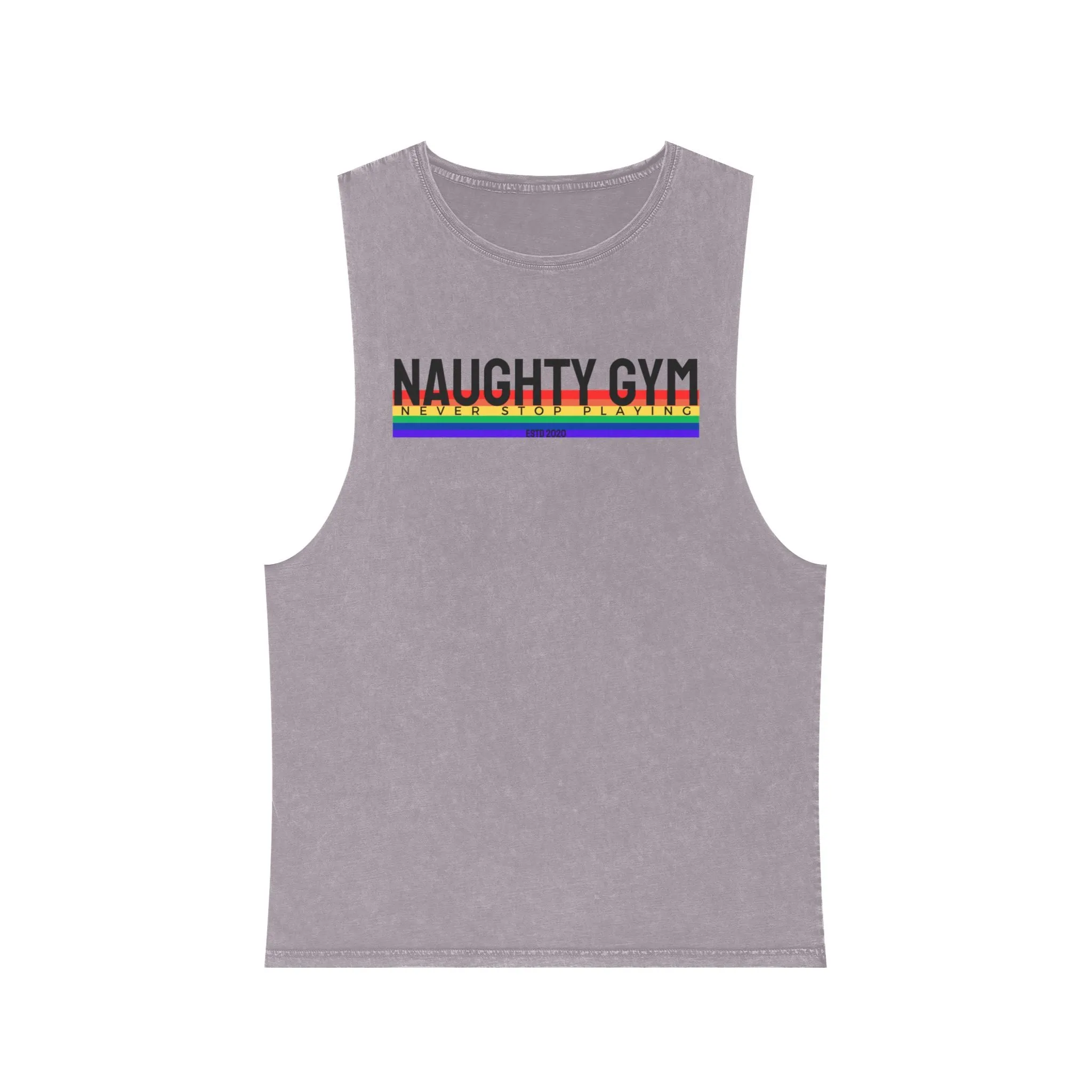 Unisex Stonewash NG PRIDE Tank Top