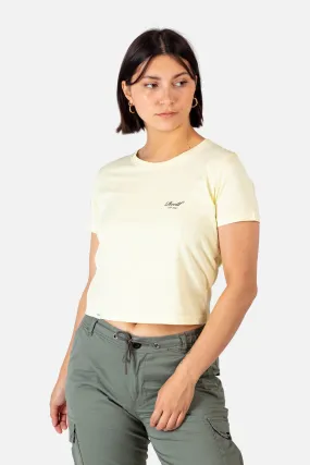 Women Baby T-Shirt - Light Yellow