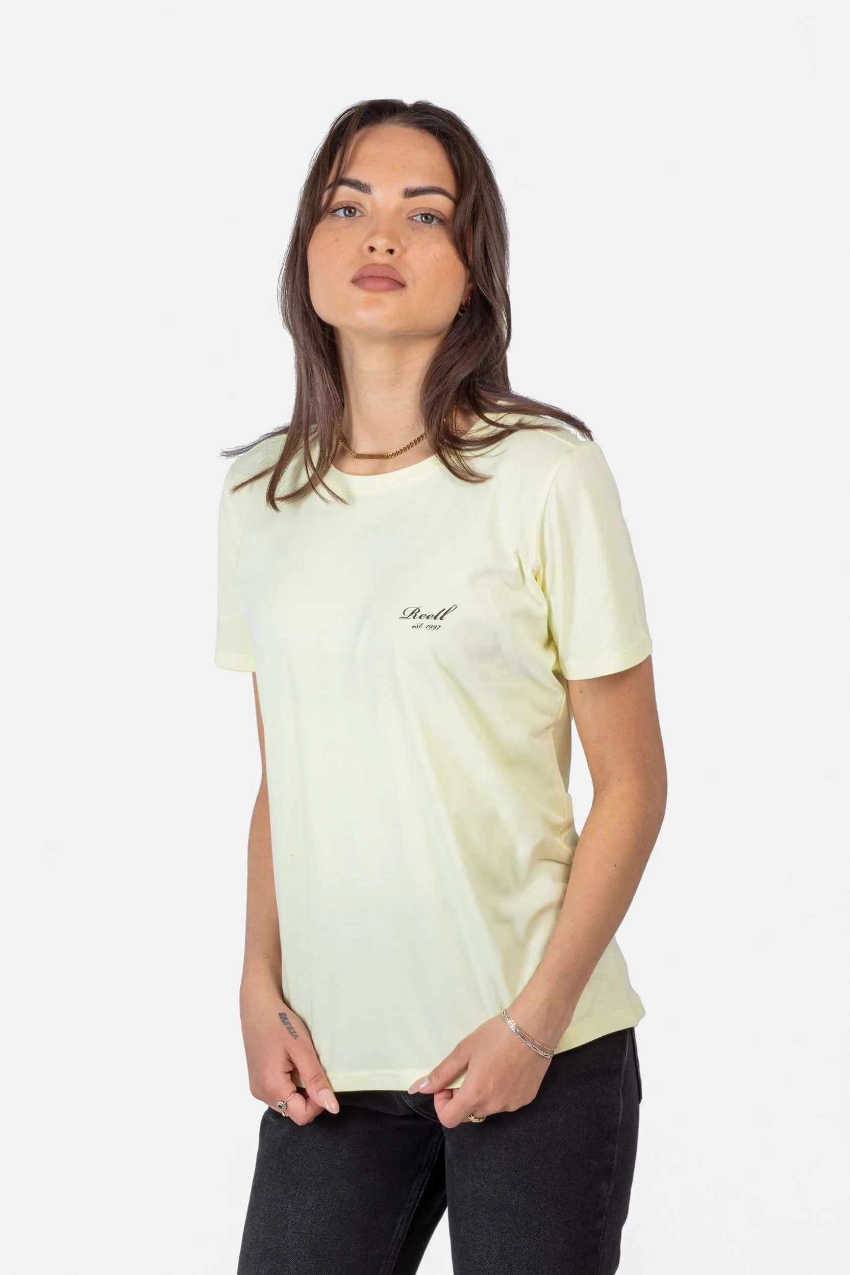 Women Fit T-Shirt - Light Yellow