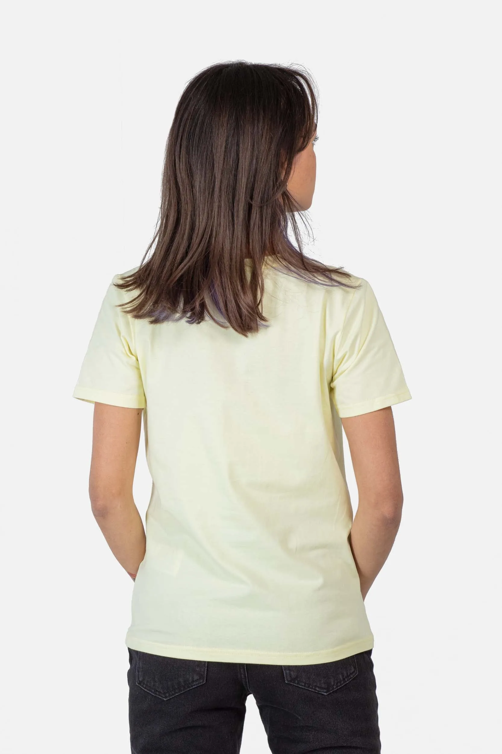 Women Fit T-Shirt - Light Yellow