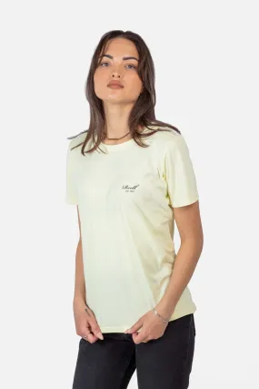 Women Fit T-Shirt - Light Yellow