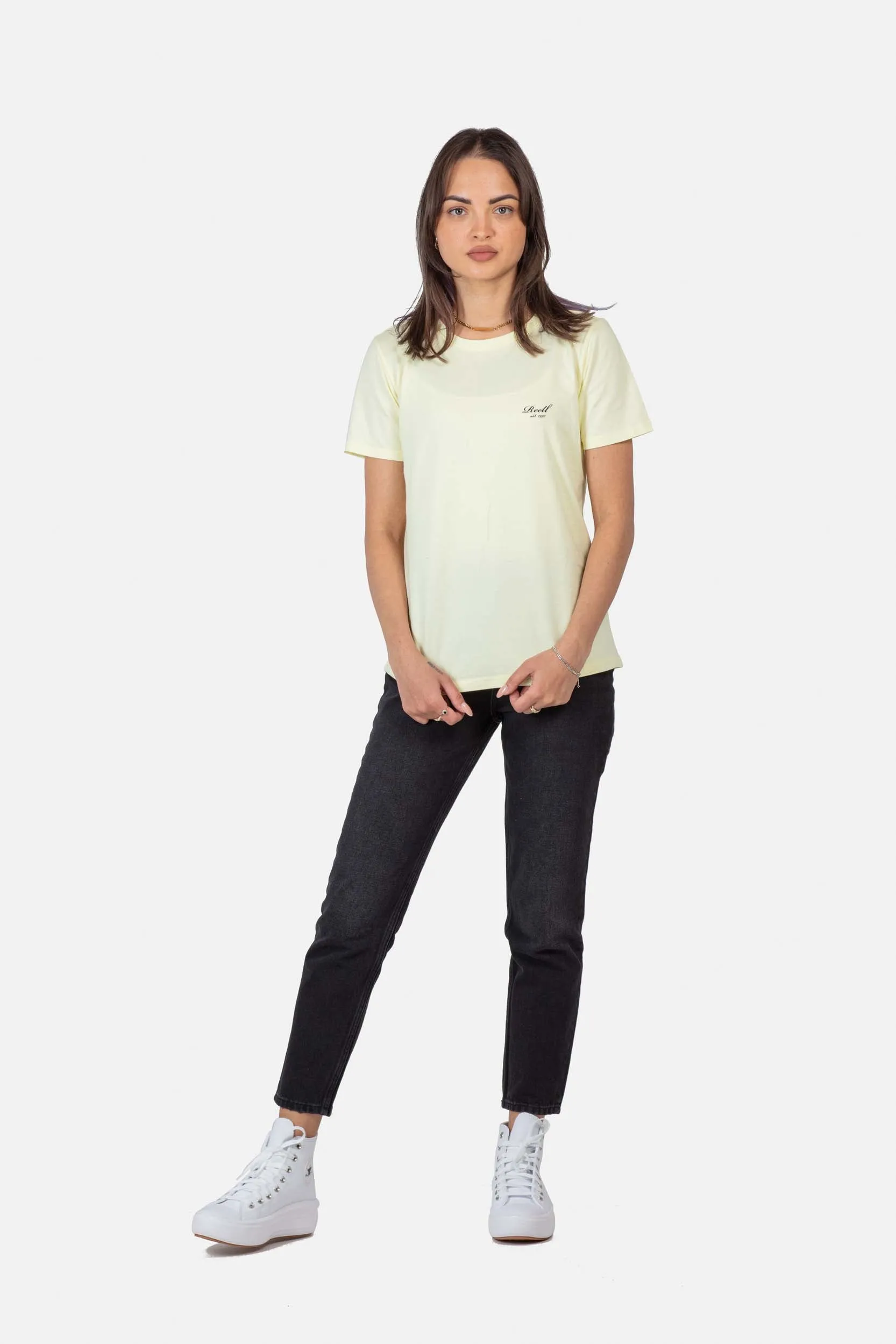 Women Fit T-Shirt - Light Yellow