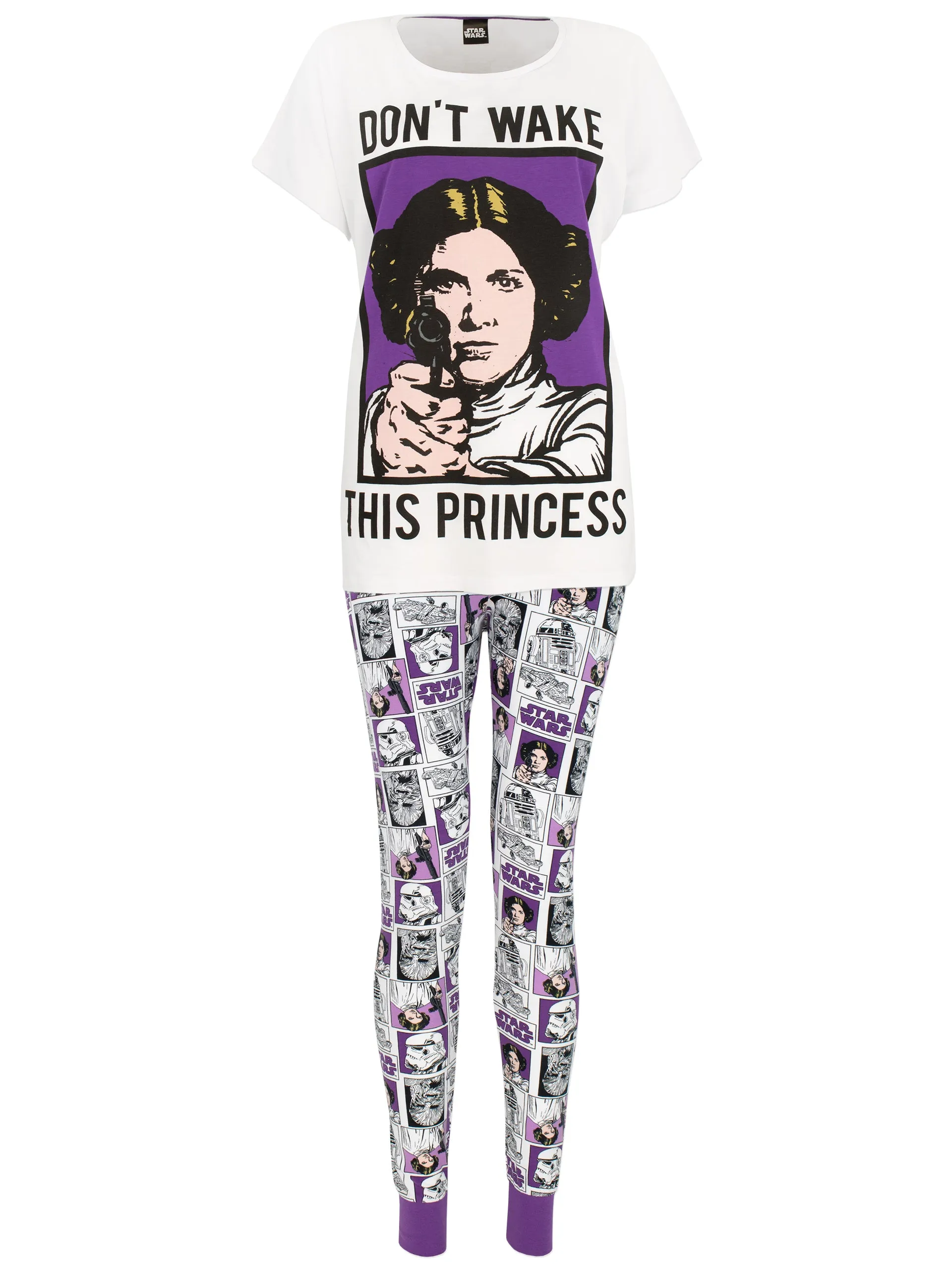 Womens Star Wars Pajamas - Princess Leia